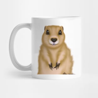 Cute Gopher Drawing Mug